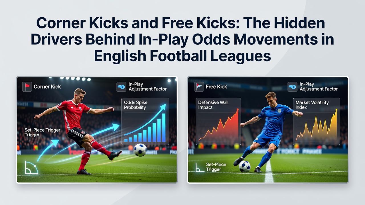 Free kick taker preparing to strike with defensive wall and goalkeeper positioning visible